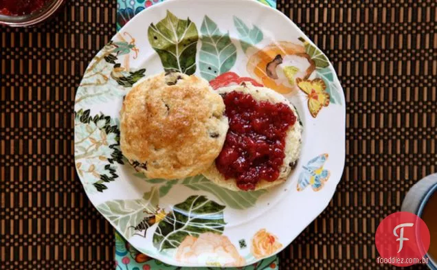 Chocolate Coco Amêndoa Scones