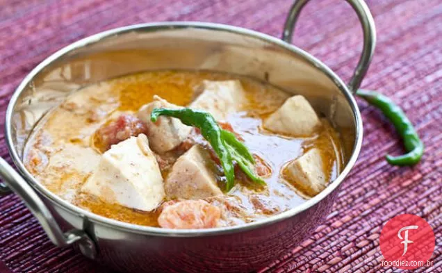 Receita De Curry De Coco De Peixe Indiano