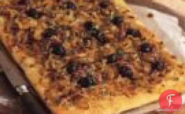Pizza Confit De Cebola (Pissaladière)