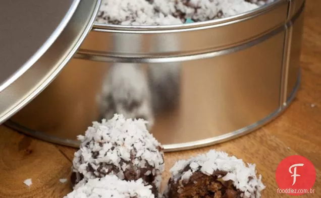 Coco Ganache Bourbon Balls