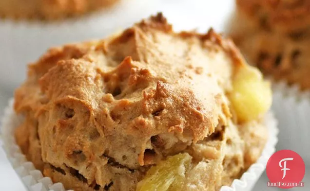 Receita de Muffin De Coco De Abacaxi sem glúten