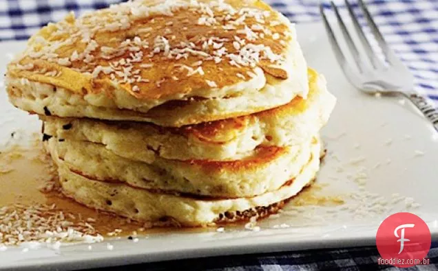 Panquecas De Amêndoa De Coco