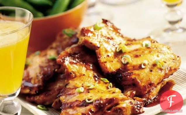 Frango De Coco Pegajoso