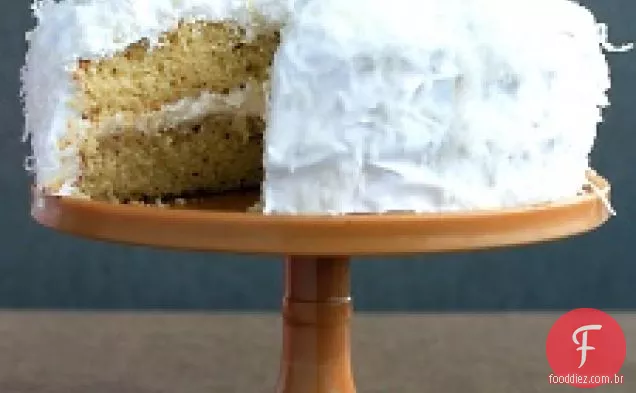 Bolo De Camada De Coco