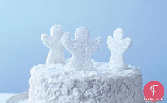 Bolo De Comida De Anjo De Coco