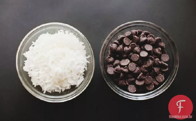 Chocolate Escuro Mergulhado Macaroons
