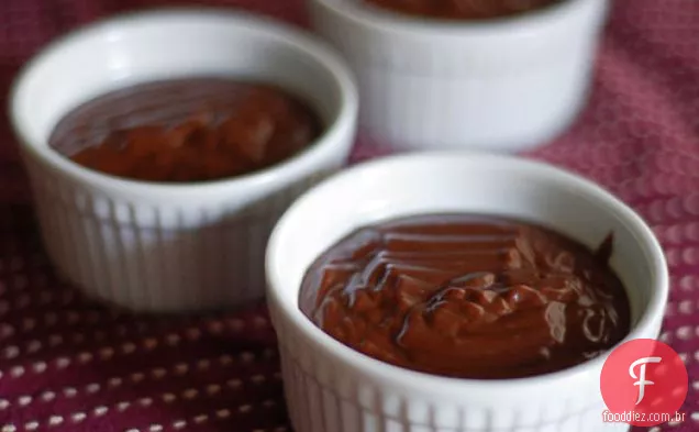 Pudim De Chocolate De Coco