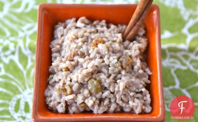 Pudim De Arroz De Coco Chai
