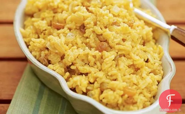 Arroz De Jasmim De Curry De Coco