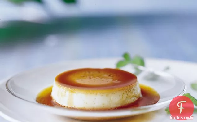 Flans de coco com Rum