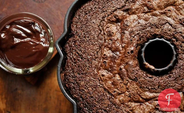Bolo De Chocolate Rico Com Recheio De Coco E Ganache