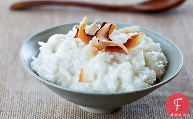 Pudim De Arroz Arborio De Coco