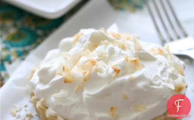 Coconut Banana Cream Tarts