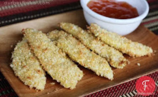 Dedos Crocantes De Frango De Coco