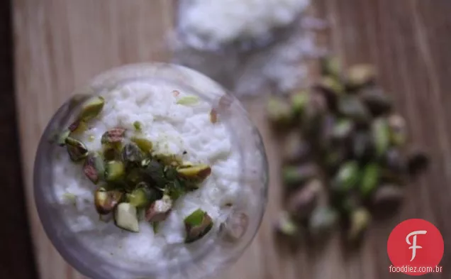 Pudim De Arroz De Coco Cremoso
