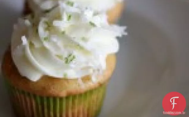 Cupcakes de coco-limão
