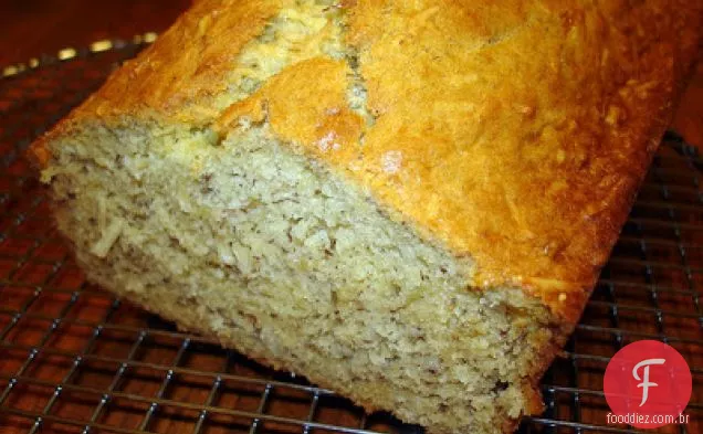 Torrado-Pão de Banana de Rum de coco