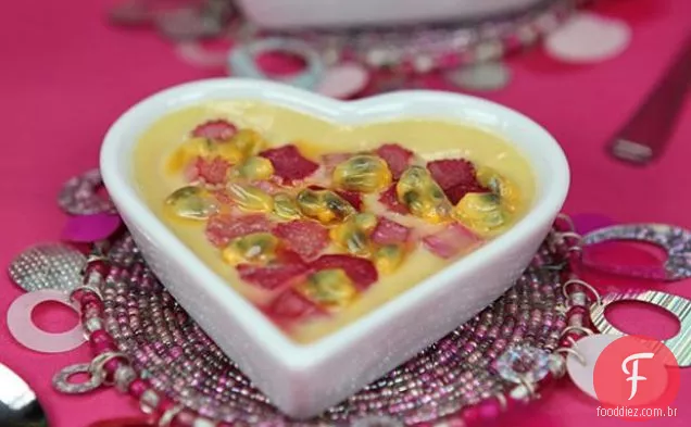 Ruibarbo, Maracujá E Creme De Coco