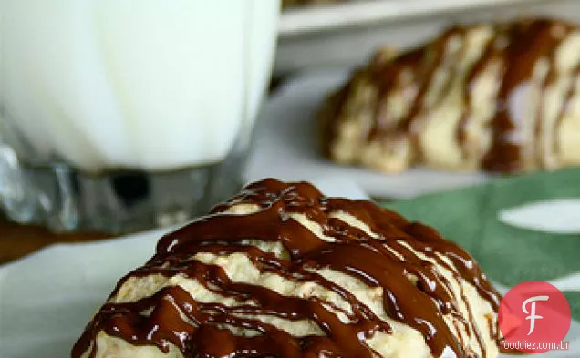 Chocolate Coberto Coco Amêndoa Scones