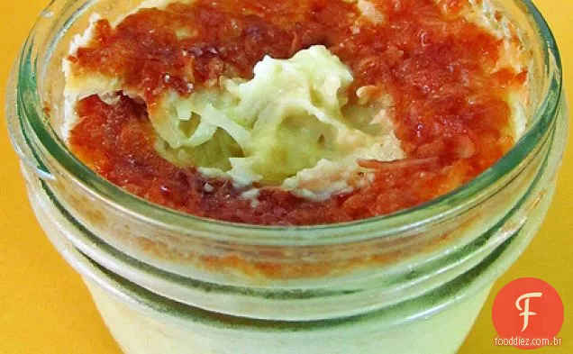 Creme de coco assado (potes de Creme)