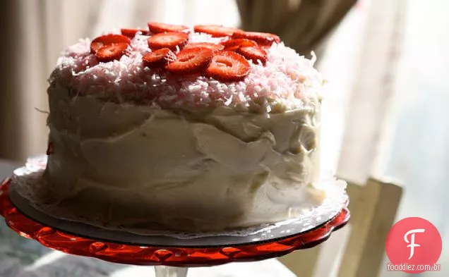 Bolo De Morango Estilo Sul
