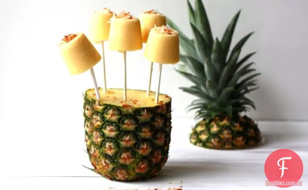 Abacaxi Coco Iogurte Pops