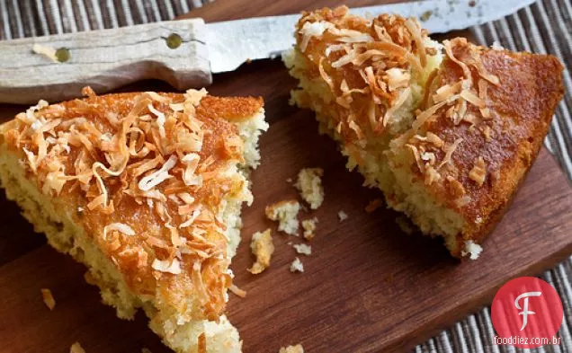 Key Lime Coconut Cake