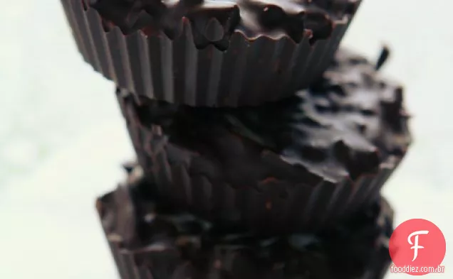 Chocolate Escuro Laranja E Pedaços De Coco