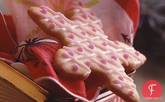 Biscoitos Crocantes De Açúcar De Coco