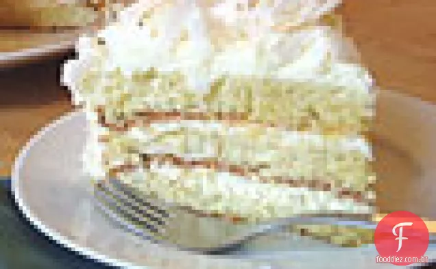 Bolo De Camada De Coco Sem Glúten
