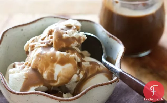Molho De Caramelo De Café Salgado