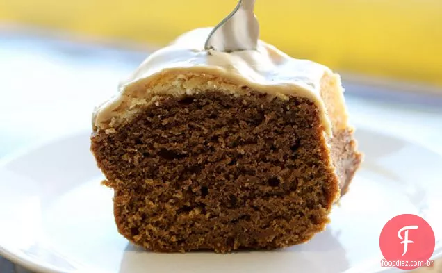 Bolo De Café Mocha Com Esmalte Espresso
