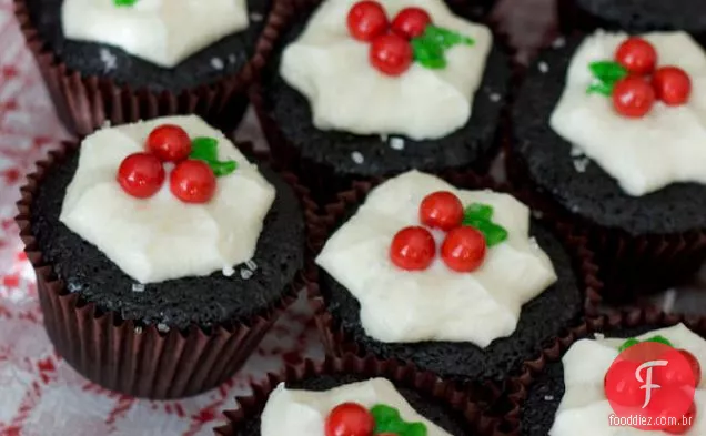 Peppermint Mocha Cupcakes