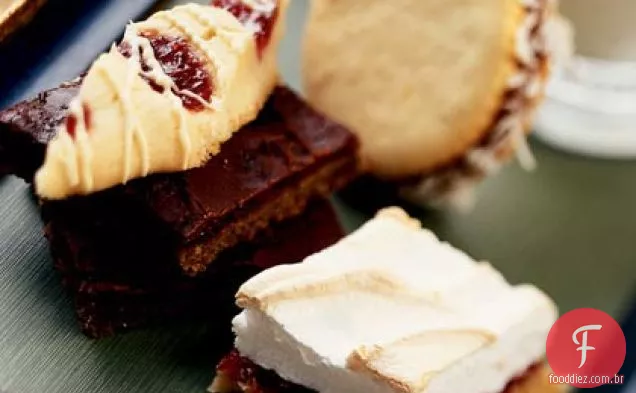 Mocha-Marmalade Shortbread Bars