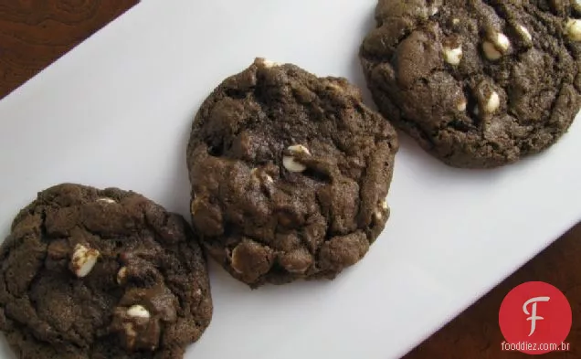 Chocolate Branco Mocha Cookies
