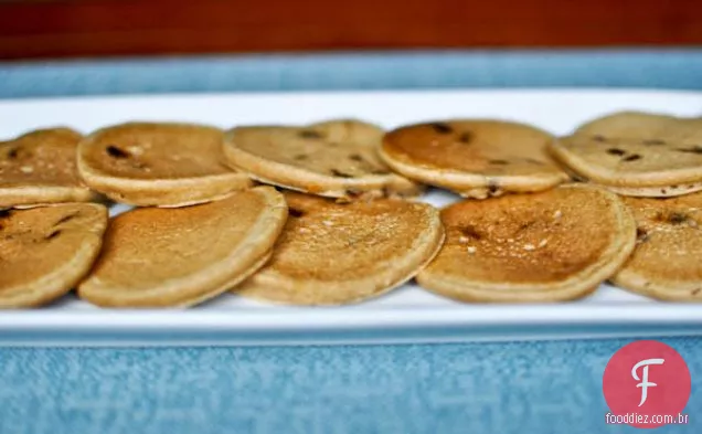 Mini Mocha Chip Panquecas