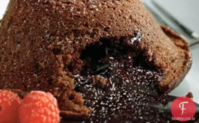 Bolo De Chocolate Quente Mocha