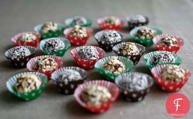 Trufas De Café Expresso E Aveia