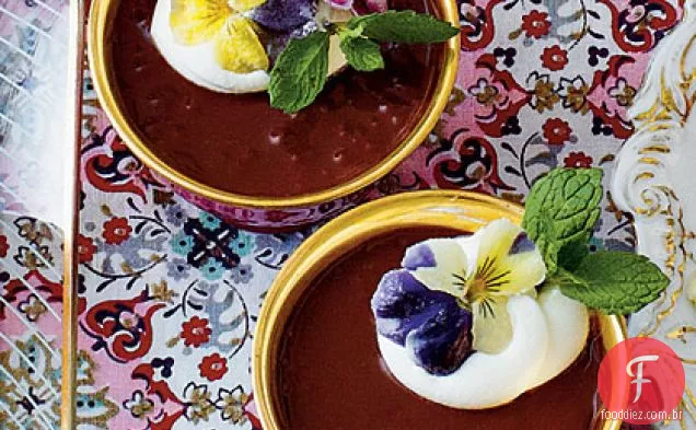 Chocolate-Espresso Pots de Crème