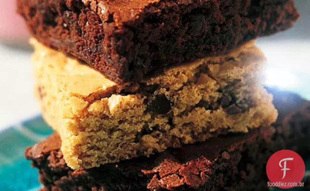 Mocha Double-Fudge Brownies