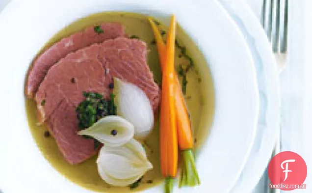 Carne Enlatada Em Caldo Com Salsa Verde