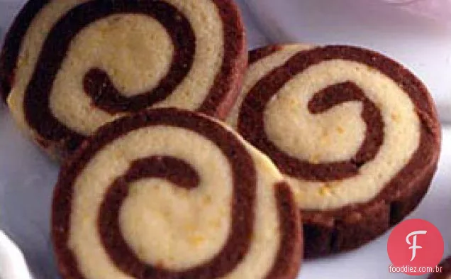 Laranja Mocha Pinwheels