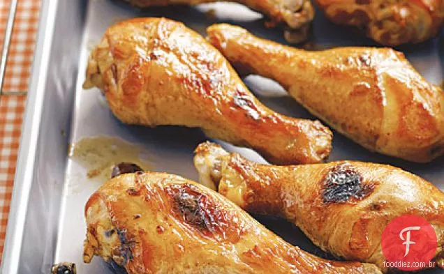 Baquetas De Frango Com Café