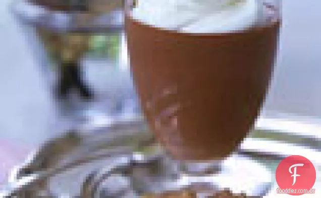 Frozen Mocha Rum Parfaits