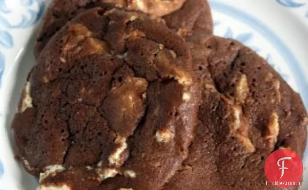 Chocolate Espresso Branco Chocolate Chunk Cookies