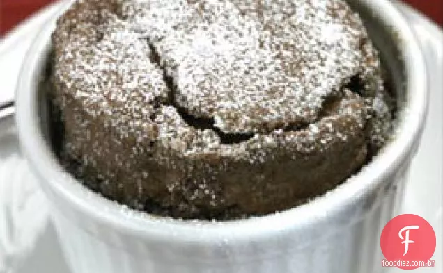 Individual Chocolate Espresso Soufflès