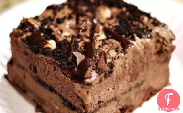 Frozen Espresso-Oreo Mud Pie