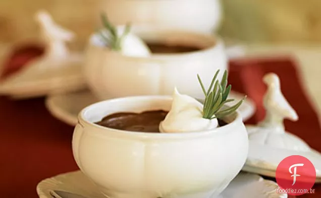 Chocolate-Espresso Pots de Crème