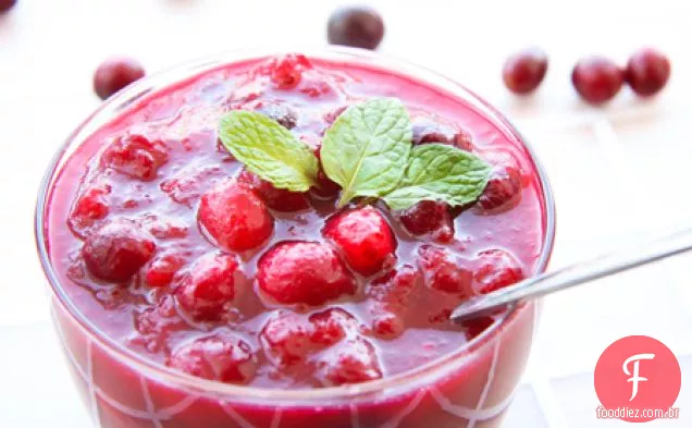 Minty Cranberries