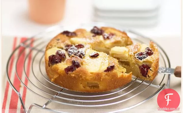 Bolo De Maçã E Cranberry Reine Des Reinette